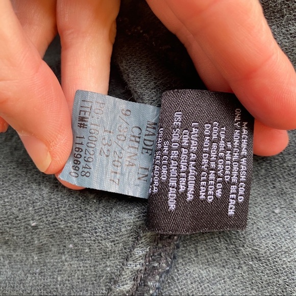 Hudson Youth Large Denim Moto Jacket Blue - Picture 6 of 7